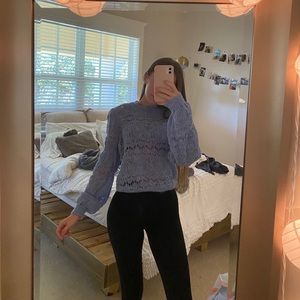 Zara Baby blue sweater